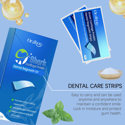 Mint Teeth Whitening Strips Freshing Bad Breath Soothing Gum Remove Yellow Teeth Oral Care Brightening Tooth Strips